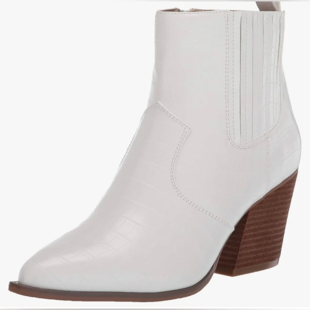 The Drop Women's Sia Pointed-Toe Western Ankle Boot #787, 788 - Picture 10 of 11